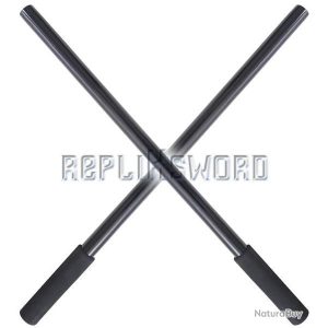 2x bastões de treino kali em madeira 66cm 1905-bfx2 repliksword